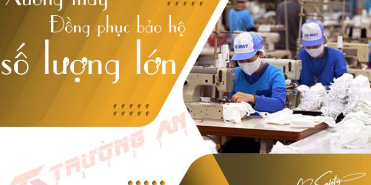 Xưởng may đồng phục số lượng nhiều