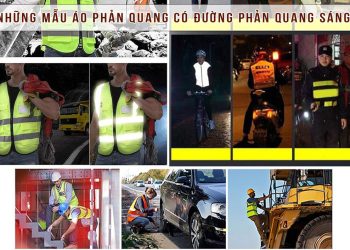 Những mẫu áo bảo hộ công trình có độ phản quang cao