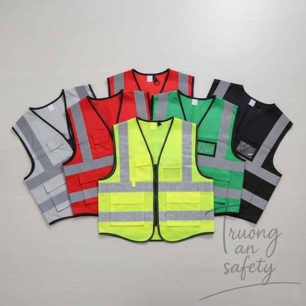 Áo lưới bảo hộ lao động chất liệu Polyester - Nhiều màu