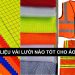 Chất liệu vải lưới cho áo ghile phản quang: Loại nào tốt?