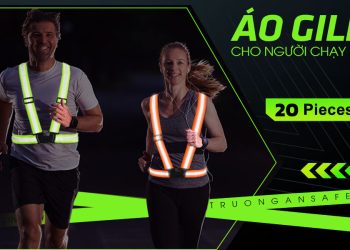Áo gile bảo hộ chạy bộ an toàn cho những buổi CHẠY BỘ