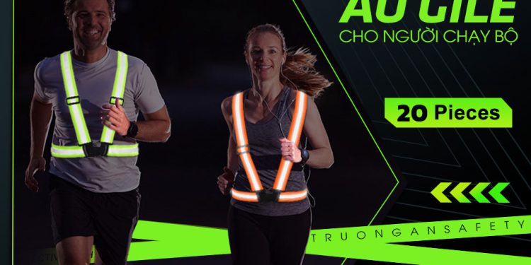 Áo gile bảo hộ chạy bộ an toàn cho những buổi CHẠY BỘ