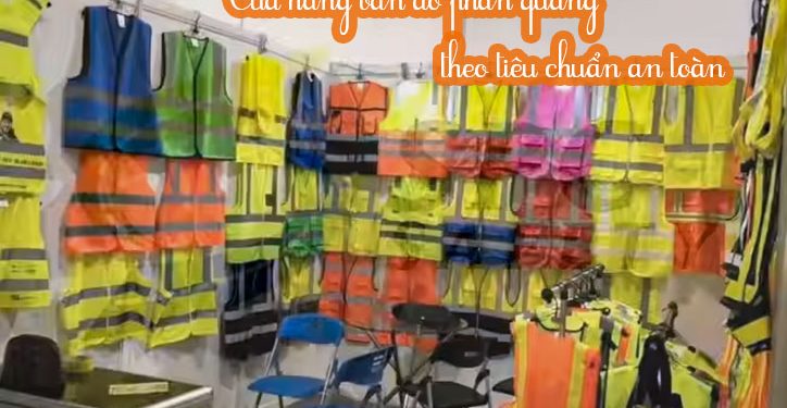 Cửa hàng bán áo phản quang theo tiêu chuẩn an toàn