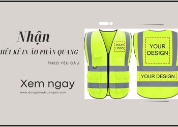 Nhận thiết kế áo phản quang theo yêu cầu – Độc đáo cho bạn