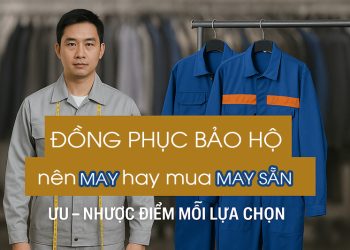 Đồng phục bảo hộ nên MAY hay MUA SẴN? Ưu – nhược điểm mỗi lựa chọn