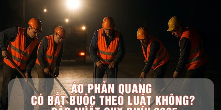 Áo phản quang có bắt buộc theo luật không? Cập nhật quy định 2025