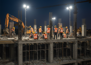 Nhận đặt in LOGO lên áo phản quang cho công trình – Số lượng từ 100 chiếc, lấy gấp trong ngày