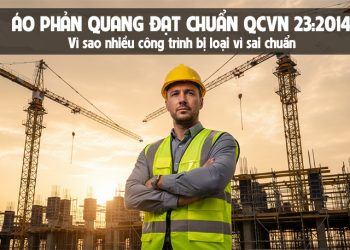 Áo phản quang đạt chuẩn QCVN 23:2014 – Vì sao nhiều công trình bị loại do sai chuẩn?