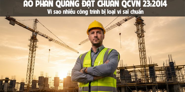 Áo phản quang đạt chuẩn QCVN 23:2014 – Vì sao nhiều công trình bị loại do sai chuẩn?