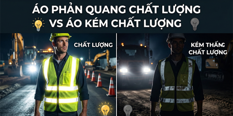Cách nhận biết áo phản quang chất lượng và áo kém chất lượng