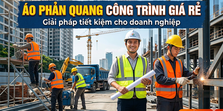 Áo phản quang công trình giá rẻ cho doanh nghiệp – Giải pháp tiết kiệm chi phí