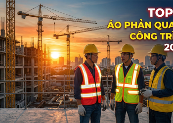 Top 10 mẫu áo phản quang công trình phổ biến nhất 2026