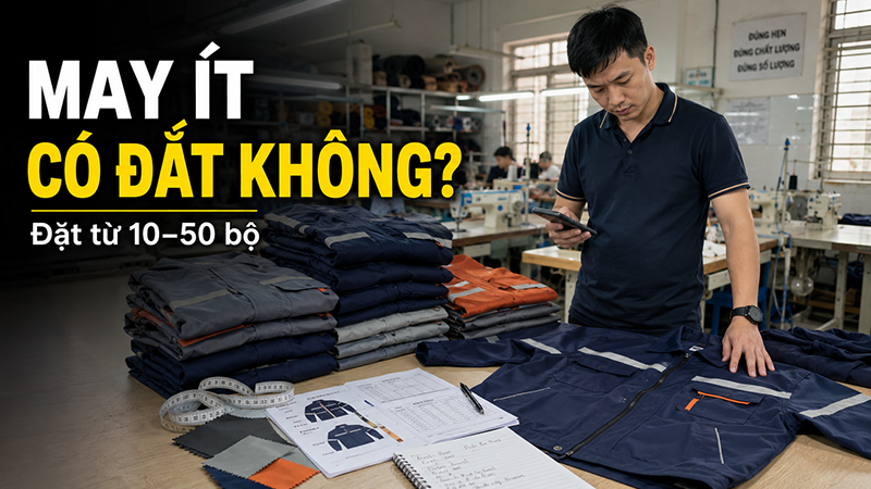 May Đồng Phục Bảo Hộ Số Lượng Ít Tại TP.HCM Có Đắt Không?